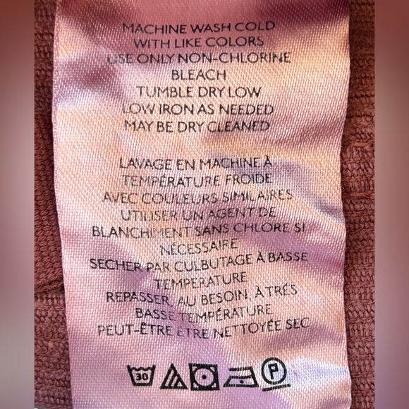 We The FreeWomen’s Corduroy Pants Hi-Waist Tapered Leg Dusty Rose Size 28‎ - Picture 9 of 12